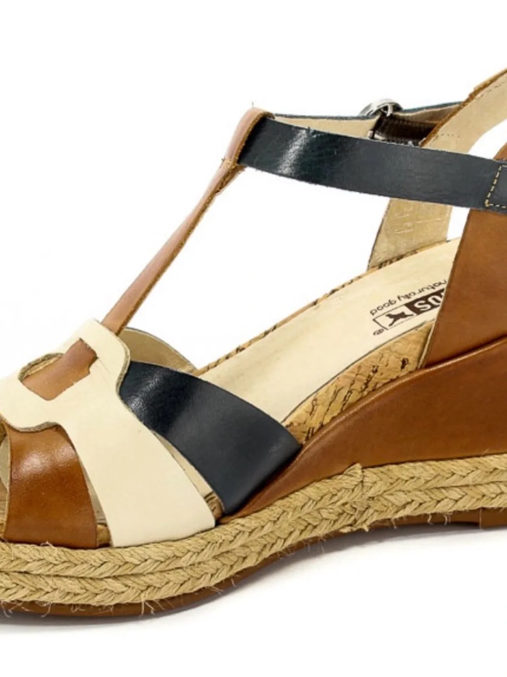 Pikolinos Mojacar Wedge sandals in brandy color size 7.5 comfortable shoes